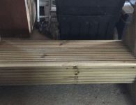 Decking at Rear of House - Merthyr Vale